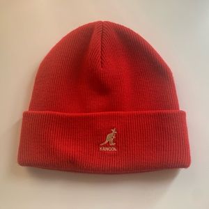 KANGOL Red Beanie